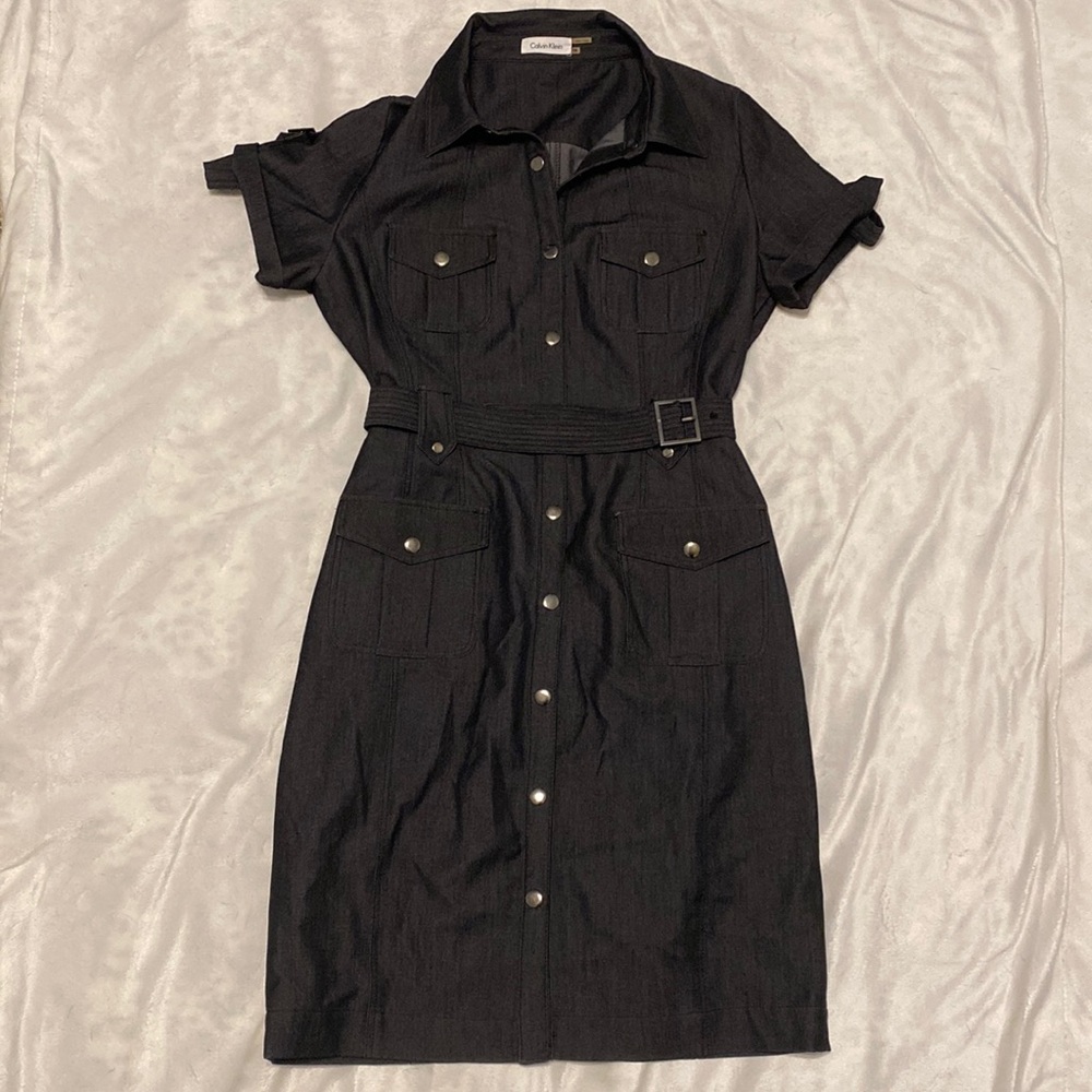 Calvin Klein Denim-Style dress - size 10